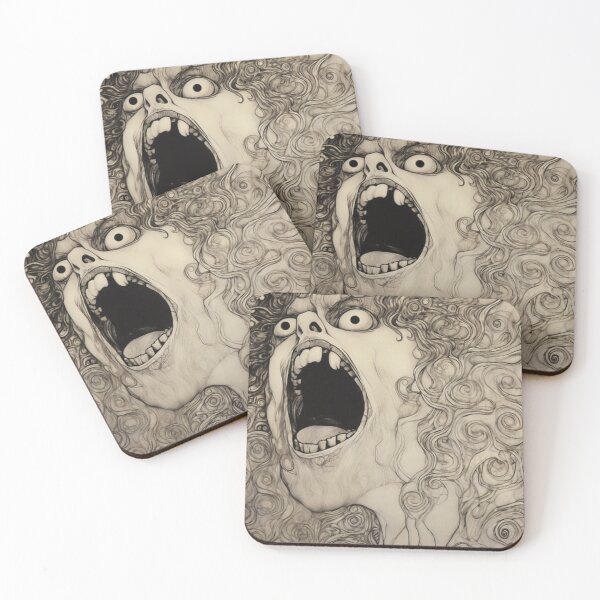 Item preview, Vintage Psycho Scream designed and sold by TheDarkWardrobe.