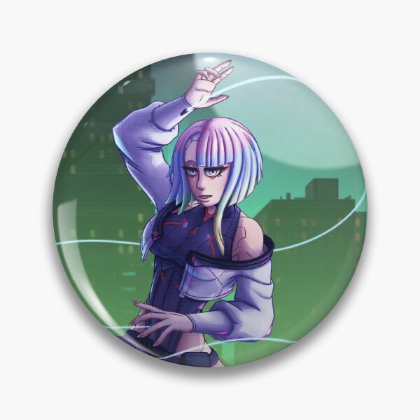 Item preview, Lucy the best netrunner in Night City (Cyberpunk) designed and sold by Grim0mega.