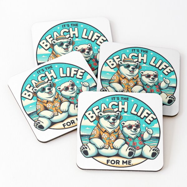 Item preview, Happy Polar Bears designed and sold by Shipwrecked2020.