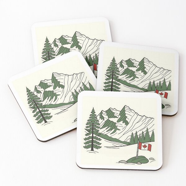Artikelvorschau, Kanadische Rockies Kunstdruck entworfen und verkauft von VibeTCreations.