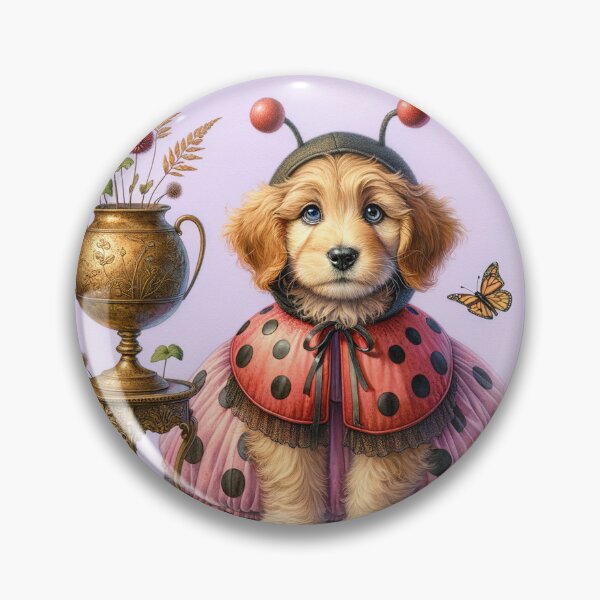 Item preview, Golden puppy Bug designed and sold by Alma Lee.