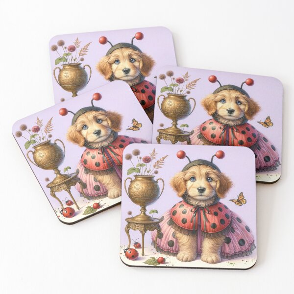 Item preview, Golden puppy Bug designed and sold by Alma Lee.