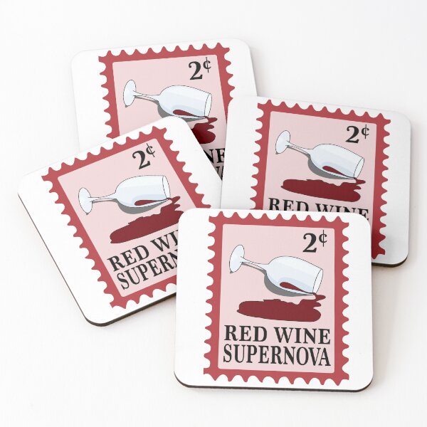 Item preview, Chappell Red Wine Supernova Stamp designed and sold by justswemothings.