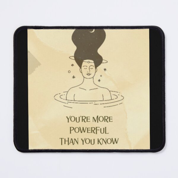 Item preview, You're More Powerful Than You Know Graphic Poster designed and sold by socialarmour.