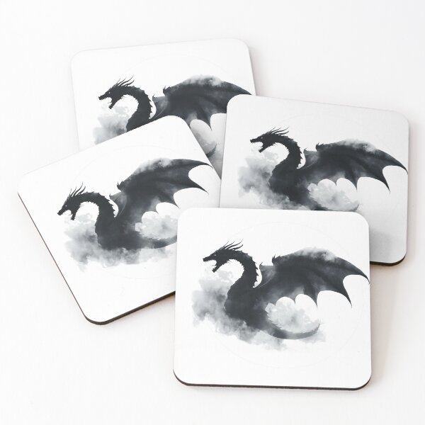 Item preview, Dragon in smoke designed and sold by Ilze Lucero.