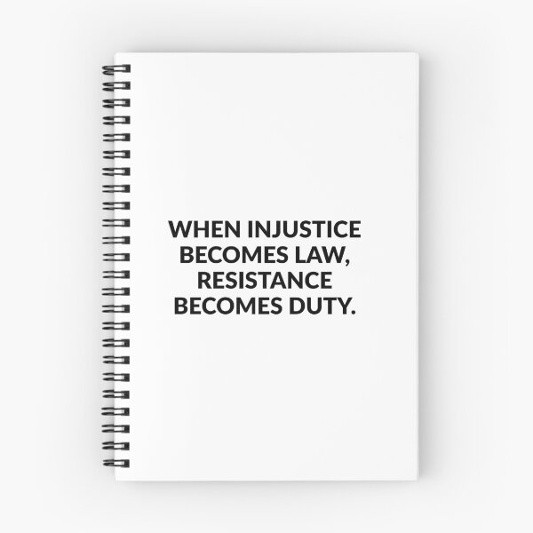 Item preview, When injustice becomes law, resistance becomes duty designed and sold by Inspirationmotivation.