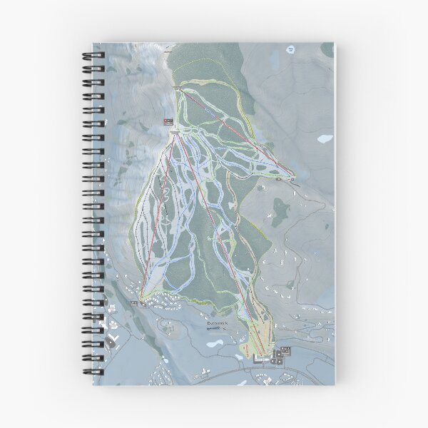 Item preview, Buttermilk Resort Trail Map designed and sold by Mapsynergy.