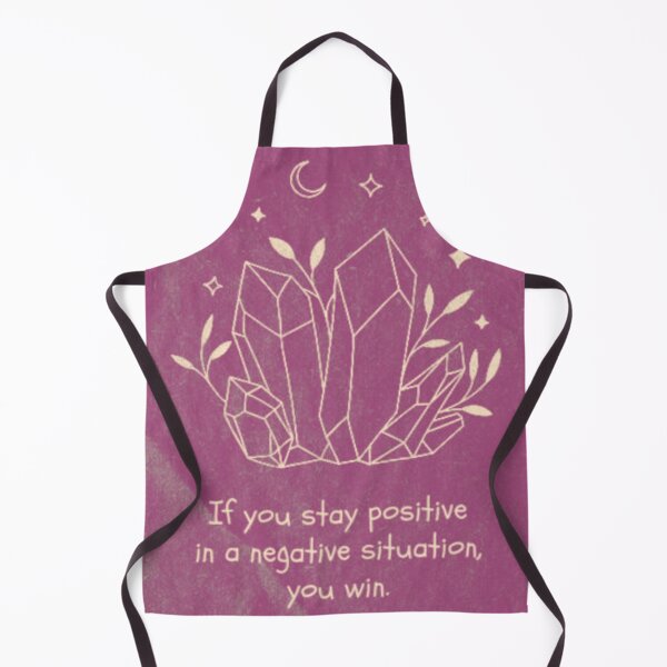 Item preview, Stay Positive Crystals Graphic Poster designed and sold by socialarmour.