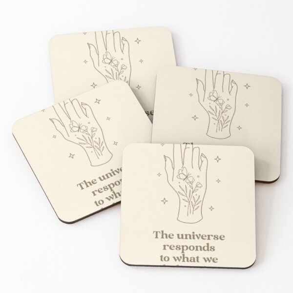 Item preview, The Universe Responds to What We Believe in Graphic Poster designed and sold by socialarmour.