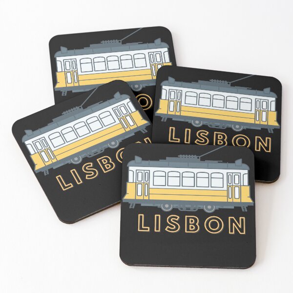 Item preview, Yellow Tram from Lisbon Portugal designed and sold by Klaudesign.