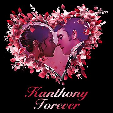 Aperçu de l'œuvre Kanthony Forever Saint Valentin Coeur Bridgerton Netflix de KamiTrendz
