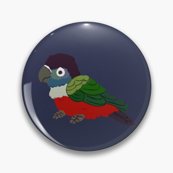 Item preview, Crimson Belly Conure designed and sold by NovaEnchanting.