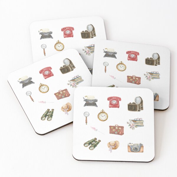 Item preview, Watercolor Vintage Elements  designed and sold by silviaol.