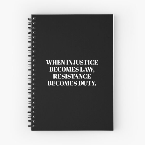 Item preview, When injustice becomes law, resistance becomes duty designed and sold by Inspirationmotivation.