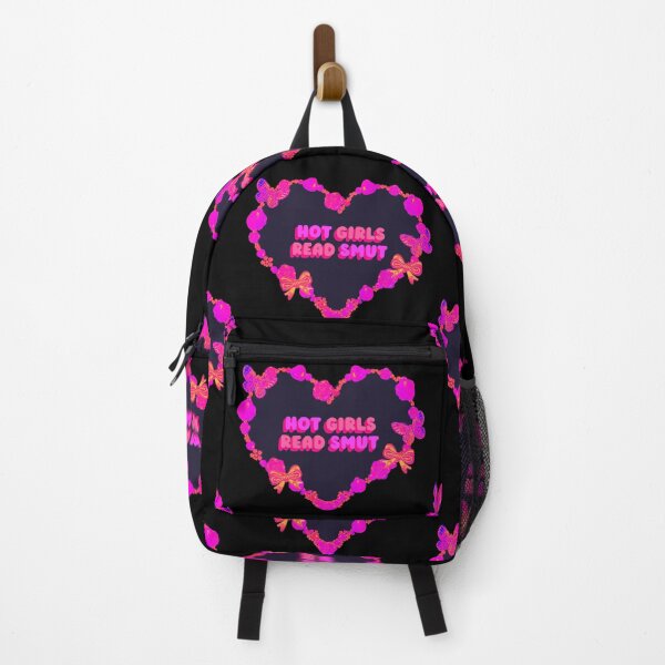 Item preview, For Valentines day gifts - Hot Girls Read Smut - Cute Aesthetic Books Girly Pink and Black Heart designed and sold by MatthewViews.