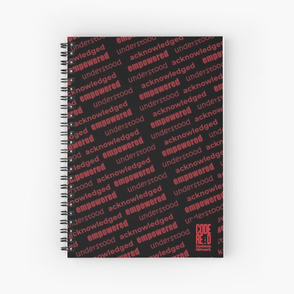Understood Empowered Acknowledged Spiral Notebook