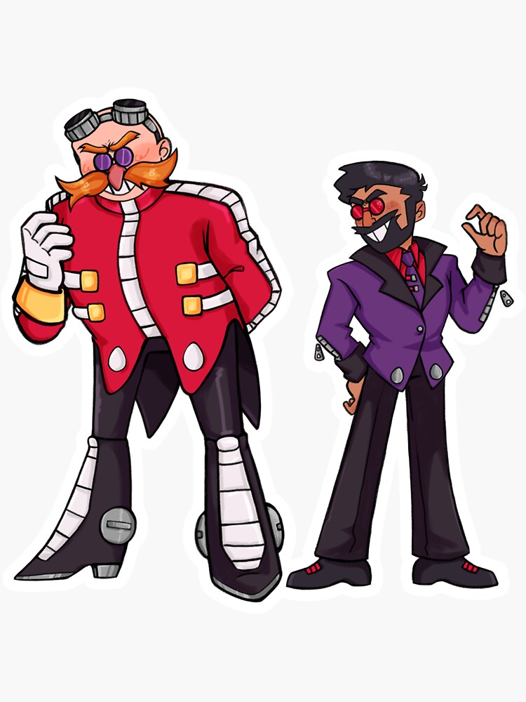 Lot De Planches De Stickers Sega Sonic Colours - Dr Eggman (occasion)