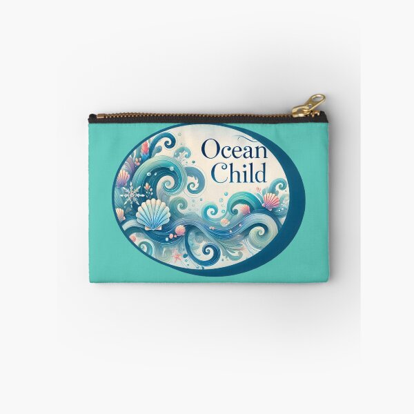 Item preview,  "Ocean Child Dreamy Coastal Artwork" designed and sold by AdelkoDesigns.