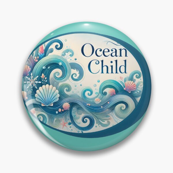 Item preview,  "Ocean Child Dreamy Coastal Artwork" designed and sold by AmvaDesigns.