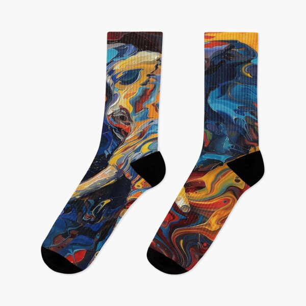 Item preview, Elephant Colorful Abstract Expression designed and sold by DesignbyBFD.