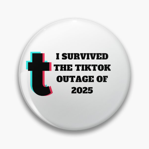 Item preview, Tiktok Outage of 2025 designed and sold by NerdForce1.
