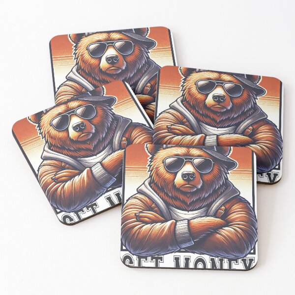Item preview, Get Money: Money Bear Hustle designed and sold by Zoetic_Designz.