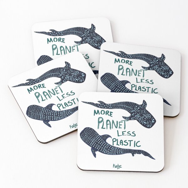 Item preview, Whale Shark- More Planet Less Plastic designed and sold by katzeart.