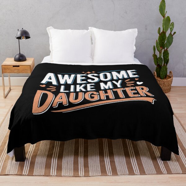 Item preview, Awesome Like My Daughter – Celebrate Your Amazing Daughter designed and sold by Khoulaly ⭐⭐⭐⭐⭐.