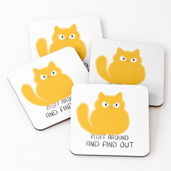 Item preview, Orange cat fluff around and find out designed and sold by Cre8tiveWebs.