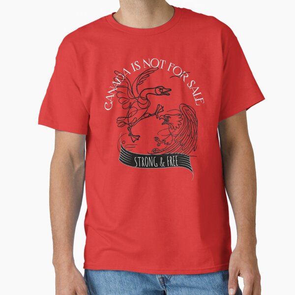Item preview, Canada is Not For Sale Goose and Eagle designed and sold by The-Open-Door.