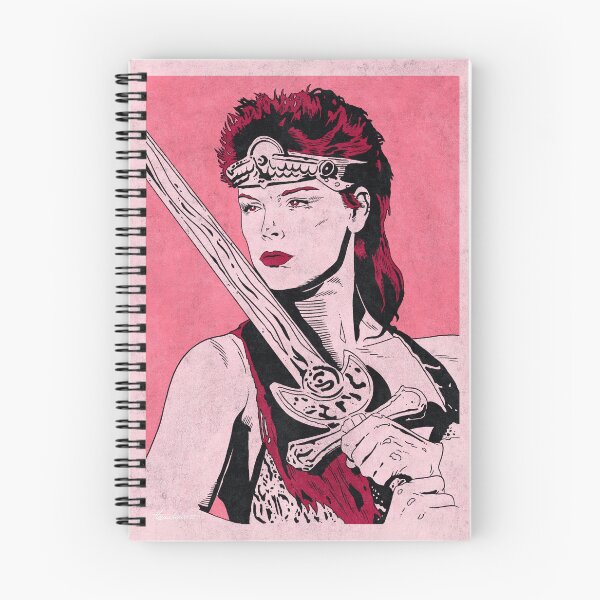 Item preview, RED SONJA (Vintage Valentine) designed and sold by FamousWeirdosRB.