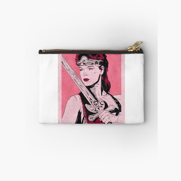 Item preview, RED SONJA (Vintage Valentine) designed and sold by FamousWeirdosRB.