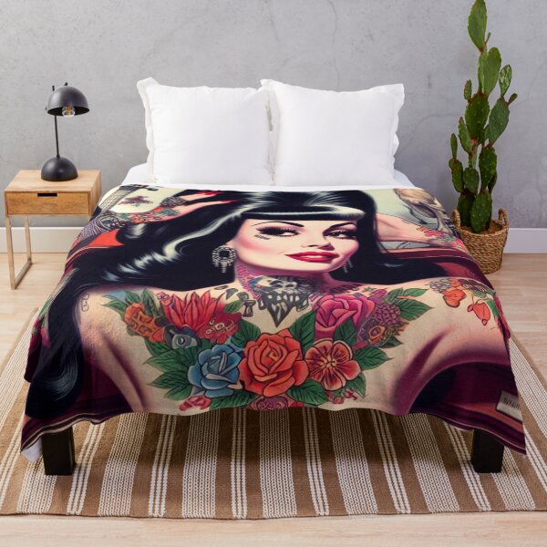 Item preview, Tattoo Piano Girl designed and sold by PulpVintage.
