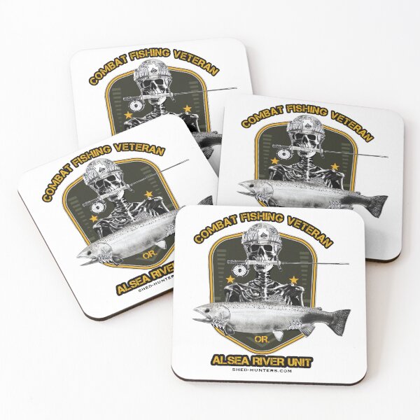 Item preview, Combat fishing veteran designed and sold by ShedHunters.