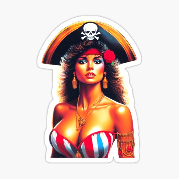 Artikel-Vorschau von Sexy Piratenfrau, designt und verkauft von PulpVintage.