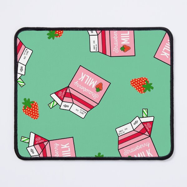 Item preview, Strawberry Milk Strawberries Straw Drink designed and sold by MBeesShop.