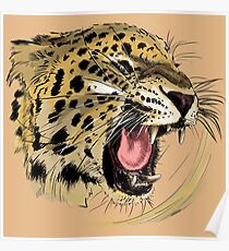 leopard Poster