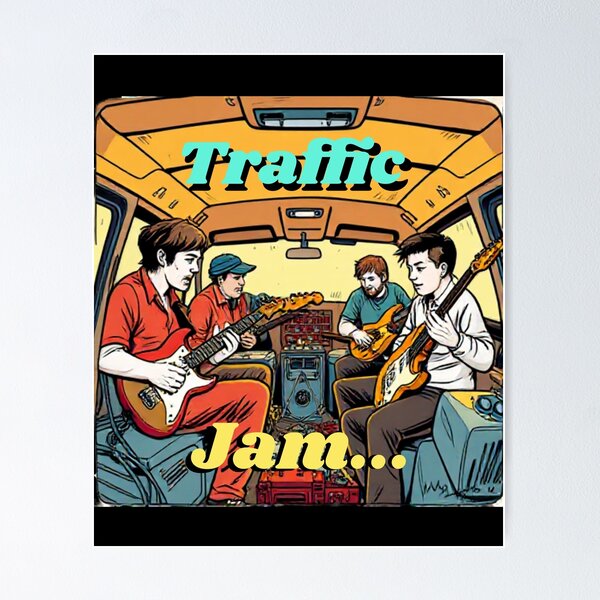 Item preview, Traffic Jam... designed and sold by zeleartist.