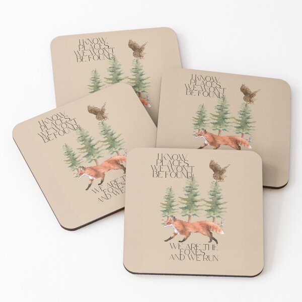 Item preview, I Know Places (We Are The Foxes And We Run) - latte brown designed and sold by piscesmoon22.