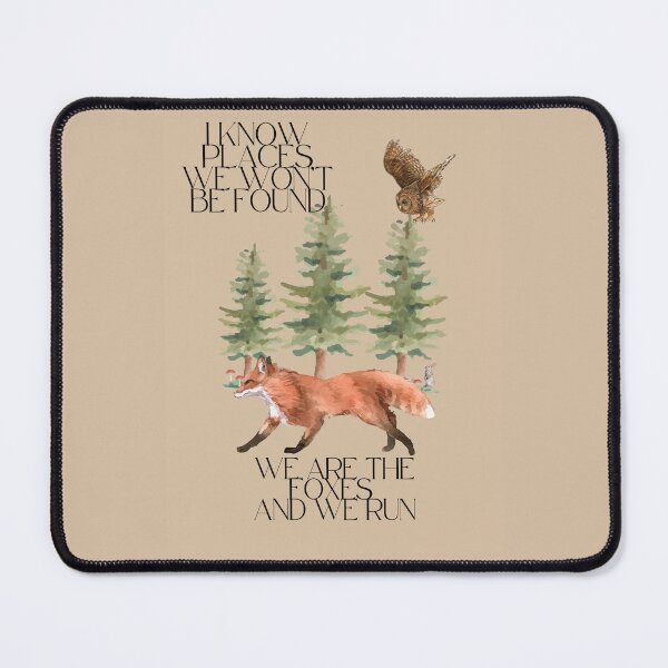 Item preview, I Know Places (We Are The Foxes And We Run) - latte brown designed and sold by piscesmoon22.