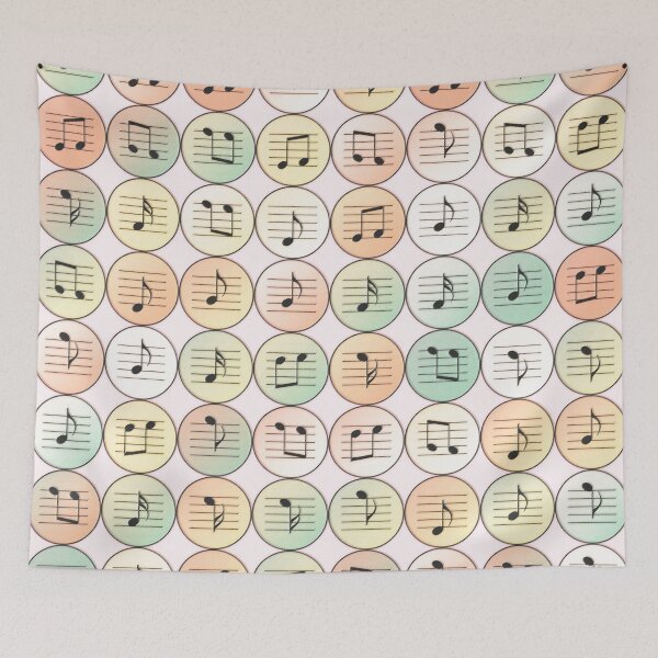 Item preview, Music notes designed and sold by Gaspar Avila.