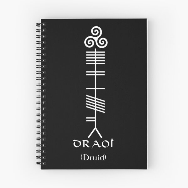 Item preview, Druid in Ogham designed and sold by Raven-Hearth.