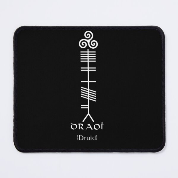 Item preview, Druid in Ogham designed and sold by Raven-Hearth.