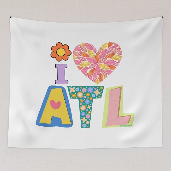 Item preview, I LOVE ATL #9 designed and sold by One-Way-Designs.
