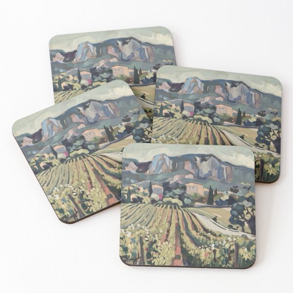 Item preview, French Vineyard Landscape: Vineyards of Provence  designed and sold by CARRAANN.