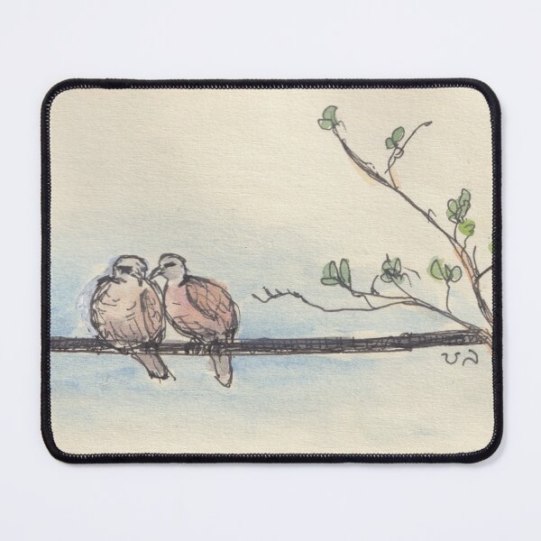 Item preview, Birds on the cable designed and sold by BirdsAndBrush.