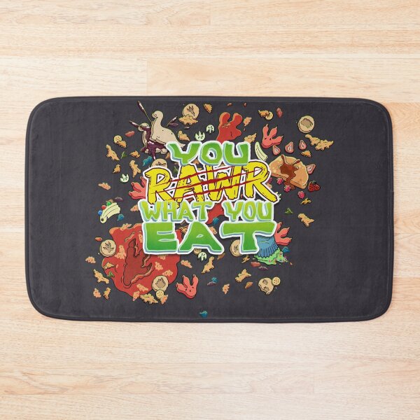 Item preview, You RAWR What You Eat designed and sold by Knadire.