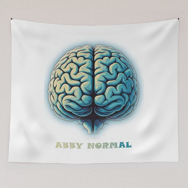 Item preview, Abby normal brain Tshit designed and sold by shop-your-need.