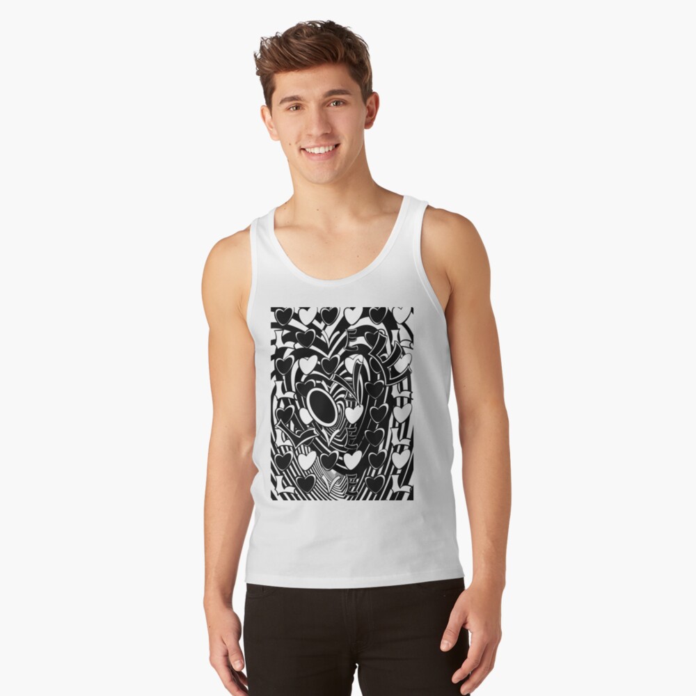 Vista previa del artículo con la obra «Camiseta de tirantes», diseñado y vendido por ATOXIC.