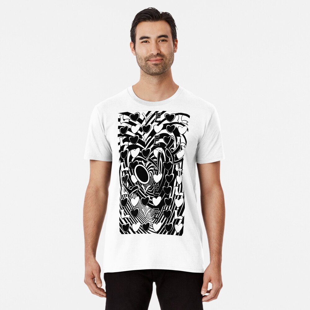 Vista previa del artículo con la obra «Camiseta premium», diseñado y vendido por ATOXIC.
